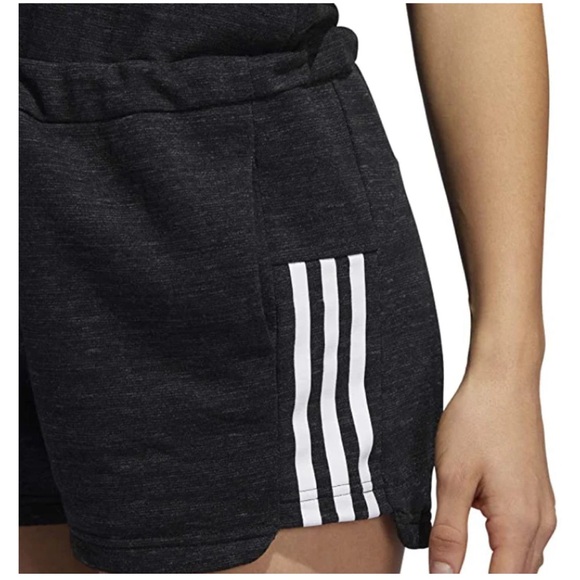 ADIDAS WOMEN'S SPORT 2 STREET ROMPER MARBLED BLACK/WHITE - Picture 3 of 13